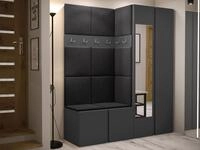 MIRJAN24 Garderoben-Set Orion XII, (Komplett-Set, Schrank, Schrank mit Spiegel,...