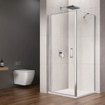 Gelco Komplettdusche LORO Eckige Duschkabine 800x800 mm, BxT: 80x80 cm,