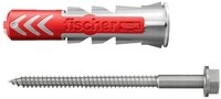 Fischer D&uuml;bel-Set Fischer 535488 DuoPower 10 x 50 S A4 K NV D&uuml;belset 50 mm 10...