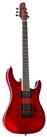 J & D E-Gitarre, JD 805 TRB Transparent Red Burst E-Gitarre mit High Output