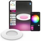 Philips Hue LED Deckenspot Slim Downlight Einbauleuchte, Abschaltautomatik,