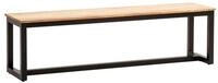 Wohnling Essbank WL7.066 Esszimmerbank Akazie Massivholz 160 cm Sitzbank Loft...