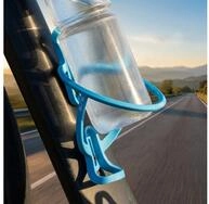 Elite Fahrrad-Flaschenhalter Elite Flaschenhalter T-RACE LIGHT BLUE soft touch