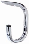 Alberts Wandhaken Alberts 856144 Fahrradhaken, gebogen, galvanisch blau verzinkt,