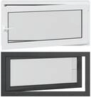 vidaXL Fenster Kellerfenster Innenseite Farbe Wei&szlig; RISOR 120 x 60 cm, (1 St)