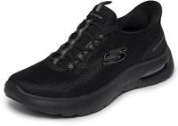 Slip-On Sneaker SKECHERS "SKECH-AIR SUMMITS-PURE EASE", Damen, Gr. 35, schwarz