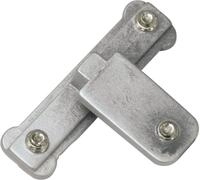 GARDINIA Gardinenstangenhalter Kreuz Adapter, (2-St), Serie Einzelprogramm...