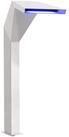 vidaXL Wasserfall Pool-Wasserfall Edelstahl 50 x 30 x 90 cm Silber, (1 tlg)