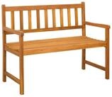 vidaXL Gartenbank vidaXL Gartenbank 2-Sitzanzahl 110 x 55 x 90 cm Massivholz...