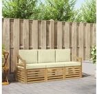 vidaXL Gartenlounge-Set vidaXL Sofagarnituren Massivholz Akazie