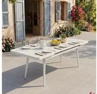 IDIMEX Gartentisch SUNNY, Outdoor Tisch 150-200cm ausziehbar, wetterfest & UV