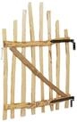 vidaXL Gartentor 100 x 120 cm Bogenzauntor 100x120 cm Impr&auml;gniertes Haselholz...