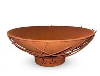 Jet-Line Feuerschale Feuerschale Doha in Rostoptik 62 cm Garten Grill O