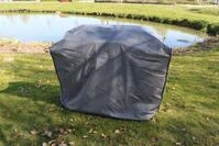 BURI Schutzplane Grill-Abdeckung 142x55x107cm Abdeckhaube Schutzh&uuml;lle...