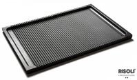 RISOLI Grillplatte BBQ-Grillplatte 38 x 26,5 cm, antihaftbeschichtet (1-St)