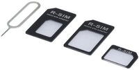 Renkforce Renkforce RF-5044718 SIM Adapter Adaptiert von: Nano SIM, Micro SIM A