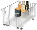 bremermann Teleskopauszug Schrank-Korbauszug 30 cm Breite, mit Einlegeboden