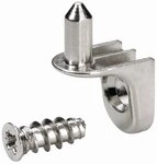 Hettich Wandregalhalter Hettich Sekura 7-Bodentr&auml;ger zum Anschrauben mit