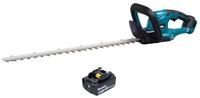 Makita Akku-Heckenschere DUH 607 G 18 V 60 cm + 1x Akku 6,0 Ah - ohne Ladeger&auml;t