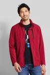 Kurzjacke BUGATTI, Herren, Gr. 52, rot, 100% Polyester, regular fit, Manschette,