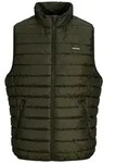 Jack & Jones Steppweste JJELVIS LIGHT BODYWARMER COLLAR Kunstfaser, regular fit