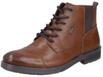 Schn&uuml;rstiefelette RIEKER, Herren, Gr. 42, braun, Glattleder, unifarben, Schuhe