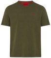 HUGO T-Shirt,Austin T-Shirt Waffelstruktur und Logo-Stickerei
