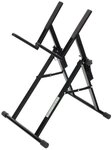Pronomic Halterung AS-100 E-Gitarre Verst&auml;rker St&auml;nder H&ouml;henverstellbar,...