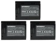 Extensilo Akku Ersatz f&uuml;r Sony NP-FZ100 f&uuml;r Kamera (2400 mAh, 7,2 V, Li-Ion)