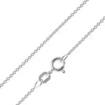 trendor Collier 15700, Feine Ankerkette 925 Silber Kette ohne Anh&auml;nger 1,1 mm