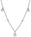 VIVENTY Kette mit Anh&auml;nger 789468, f&uuml;r Damen Silber mit Perlen