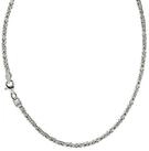 Zeeme Collierkettchen Silber 925 poliert K&ouml;nigskette 2,2mm breit