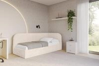 ALTDECOR Jugendbett ELRY (Jugendbett mit Bettkasten und Lattenrost, Polsterbett...