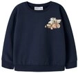 Name It Sweatshirt NMMNELSON LS NREG SWEAT BRU BOX Baumwollmischung, regular fit