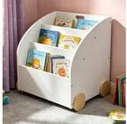relaxdays Kinderregal B&uuml;cherregal Kinder 3 F&auml;cher, 1-tlg.