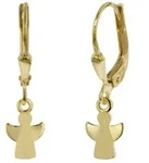 trendor Paar Ohrh&auml;nger 51940, Kinder Engel 333 (8 Kt) Gold Ohrschmuck f&uuml;r...