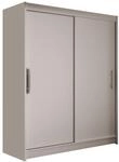 MIRJAN24 Kleiderschrank Westa I (mit Kleiderstange, Schiebet&uuml;ren, Einlegeboden)