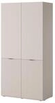 Masseno Dreht&uuml;renschrank ATELIO 101 cm Kleiderschrank 2 T&uuml;ren...