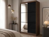 Beautysofa Schiebet&uuml;renschrank VIVA II (Lacobel-Glasfronten, 4 Farben: Wei&szlig;,...
