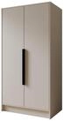 Masseno Dreht&uuml;renschrank BERON 102 cm Kleiderschrank 2 T&uuml;ren...