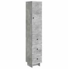 vidaXL Gartenlounge-Set Schrankset 2 stk. Holzwerkstoff, (2-tlg)