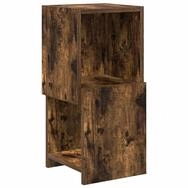 vidaXL Eckregal 25,5x25x55cm Regal Eckregal Eckschrank Wei&szlig; 25,5x25x55cm...