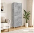 vidaXL Gartenlounge-Set vidaXL Schrankset 2 stk. Holzwerkstoff