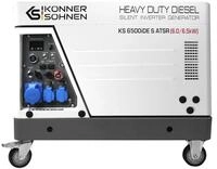K&ouml;nner & S&ouml;hnen Stromerzeuger KS 6500iDE S ATSR,...