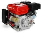 EBERTH Stromerzeuger 6,5 PS 4,8 kW Benzinmotor mit Reduktionsgetriebe 2:1,...