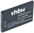 vhbw Akku Ersatz f&uuml;r Steelseries 160240 f&uuml;r Kopfh&ouml;rer (900 mAh, 3,7 V, Akku Akku