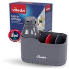 Vileda K&uuml;chenorganizer-Set Sp&uuml;lbeckenorganizer mit Seifenspender Polypropylen,