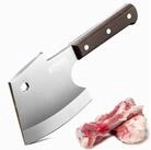 LuxusKollektion Hackmesser Hackmesser 15cm Birnbaumholzgriff 4Cr14Mov Stahl
