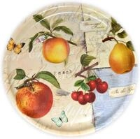 Lashuma Tablett Apfelgarten, Kunststoff, (1-tlg., 40 cm), italienisches
