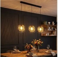 GLOBO LIGHTING LED Pendelleuchte, Leuchtmittel inklusive, Warmwei&szlig;, LED